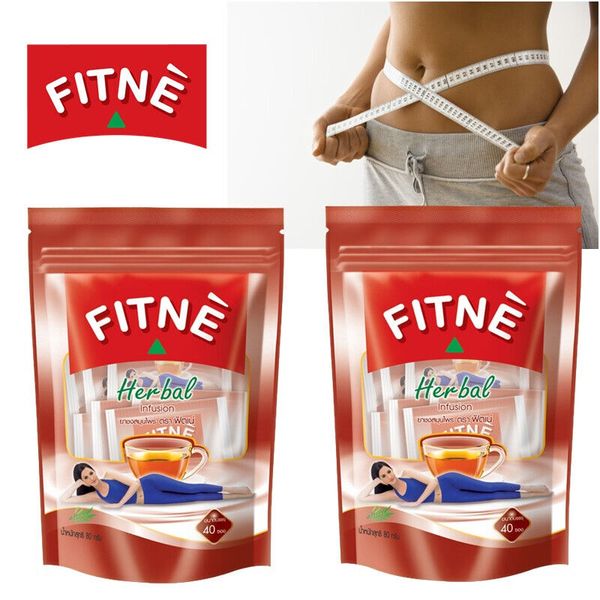 Fitne herbal infusion tea diet original weight Management Control 2x40 Bag.