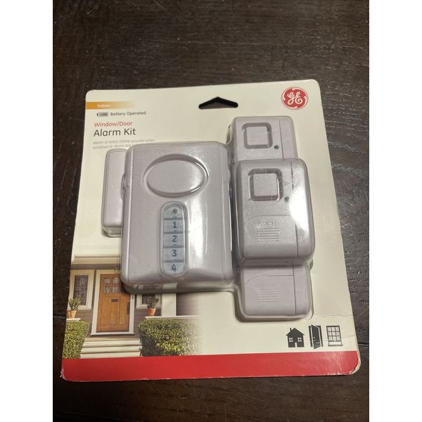 GE Window/Door Battery Operated Alarm Sensor Kit