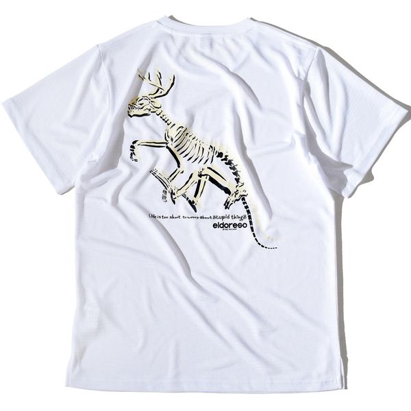 ELDORESO E1015115 Dinosaur Tee, white, S