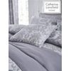 Catherine Lansfield Damask Jacquard Pillowsham Pair Silver