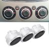 BOOMBOOST Air Conditioning knob Switch Control Button Silver