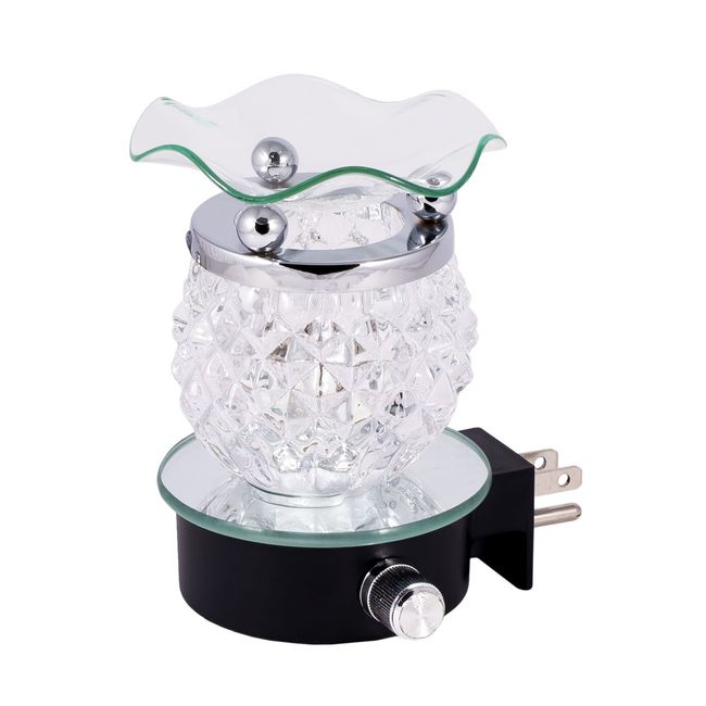 Electric Wall Plug-in Glass Ball Oil Warmer