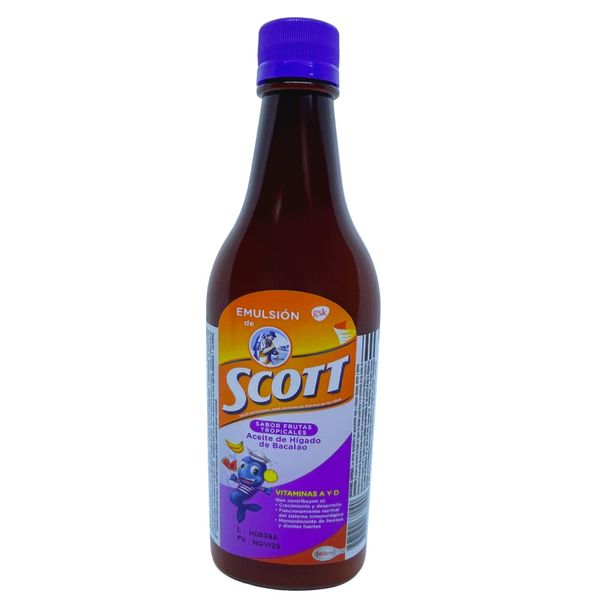 Emulsion de Scott Frutas Tropicales (tropical fruit) (360 ml)