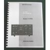 Kenwood T-599D Instruction Manual: with Foldout Schematic & Protective Covers