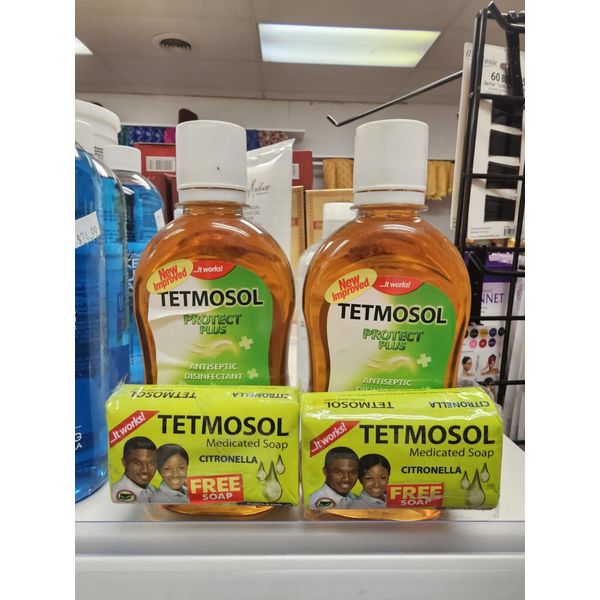 Tetmosol Medicated Protect Plus Body Soap Bar  2 Pack