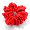 PARIS KID'S Shushu Satin Rainbow Color Voluminous Mishu, Guessing Color, red