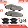 Front Brake Pads for 2003-2008 Pontiac Vibe, Ceramic Material