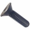 1-64 x 1/8" Flat Head Socket Cap Screws, Allen Socket Drive, Alloy Steel, Full Thread, Black Oxide, Machine Thread, Quantity 25