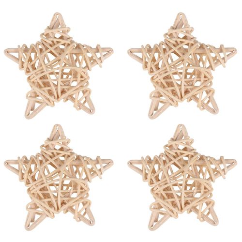 Alasum Star Rattan Ball Toy - Rattan Rabbit Toys Star Rattan Rabbit Chew Ball Woven Grass Play Ball Toy Bunny Molar Chew Toy Hamster Teething Toys Hamster Grinding Teething Toy