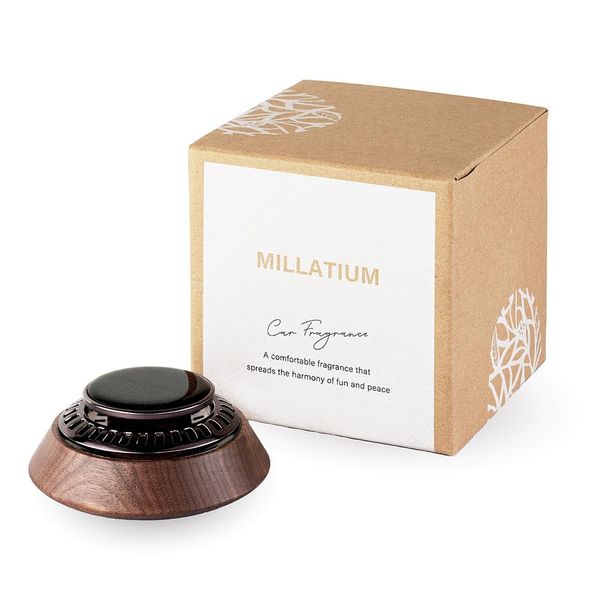 MILLATIUM MLT20 Car Air Freshener, Solar Powered Car Diffuser