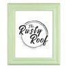The Rusty Roof-Distressed Lucy Mint-Solid Wood Picture Frame-8x12