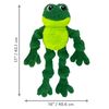 KONG Knots Frog with Inner Rope Skeleton