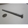 Galvanized Hex Head Lag Screw 1/4" Threads x 5.0" Length, 25 pcs
