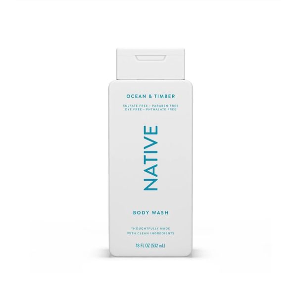 Native Ocean & Timber Body Wash 18 FL OZ