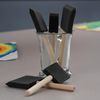 School Smart Wedge Foam Paint Brush Set, Assorted Size, Set of 48