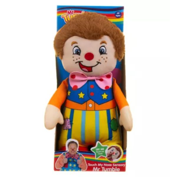 Mr Tumble Touch My Nose Sensory Soft Toy