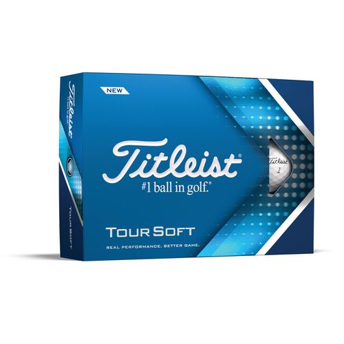Titleist TOUR SOFT Unisex T4013S-J Golf Ball, White