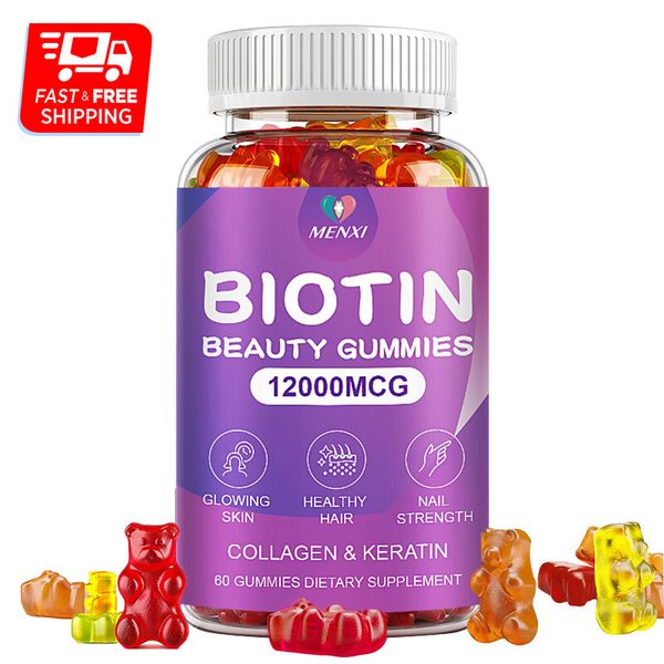 Collagen Biotin Vitamin Gummies for Hair,Skin,Nail