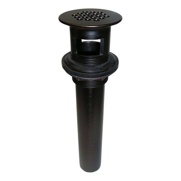 Lavatory Grid Drain with Overflow