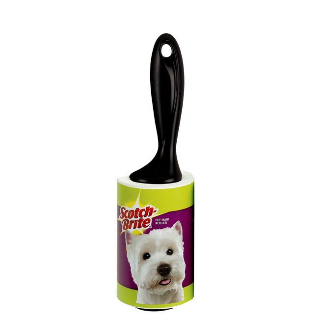 Scotch-Brite Pet Hair & Lint Roller, Works Great On Pet Hair, 70 Sheets