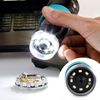 Amscope 8.3MP Handheld 10-280X LED Digital USB Microscope-Gooseneck +Table Stand