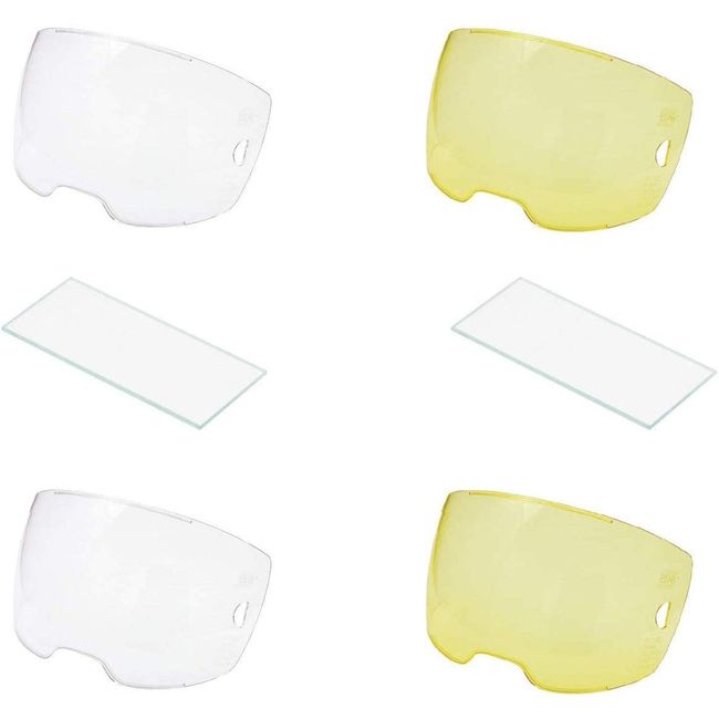 Variety Lens Pack for Esab Sentinel A50 Welding Helmet (Amber and Clear)