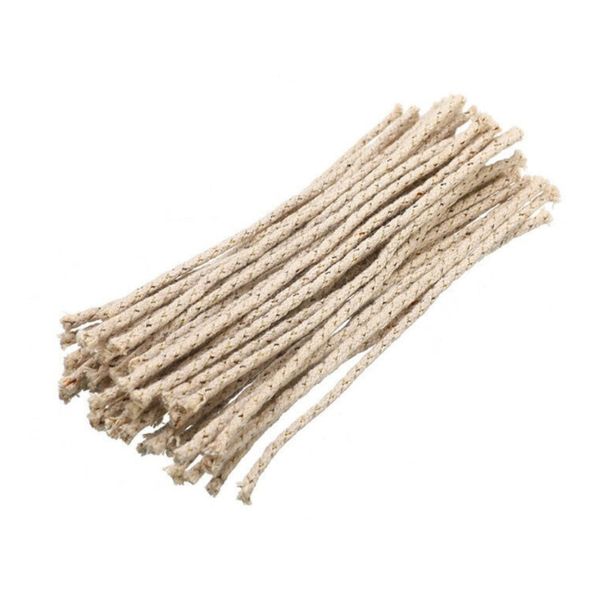 10pcs Cotton Core Thread Copper Wire Core Thread Replacement Dispenser Oil Lighter