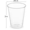 PLASTICPRO plastic Cups 5 oz Disposable Clear Beverage Tumbler (500 Count)