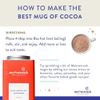 Moonstruck Nutty Milk Chocolate Cinnamon Cocoa – Artisan, Hand Crafted,