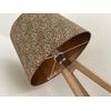 Leopard Animal Print Cotton Brushed Copper Lampshade
