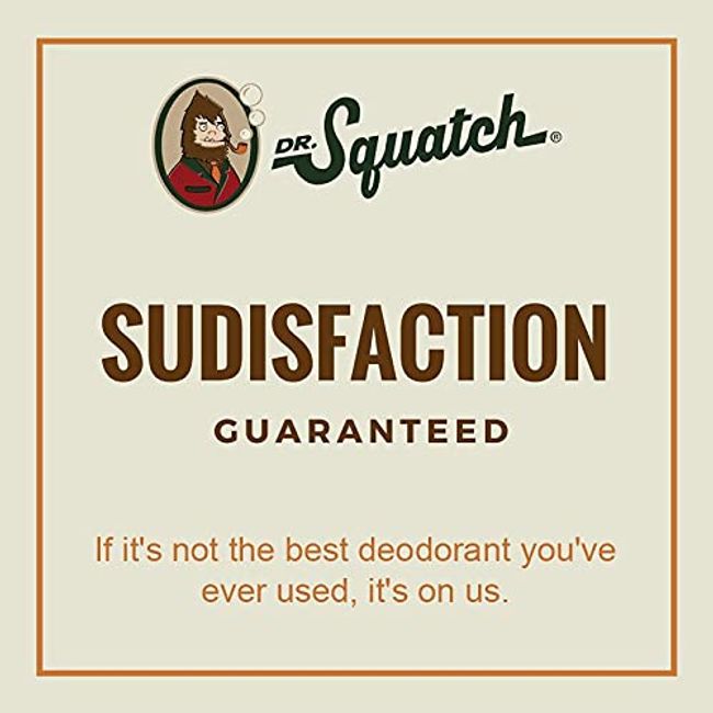Dr. Squatch Deodorant and Soap Pack - Men's Aluminum-free