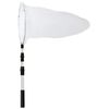 RESTCLOUD Butterfly Net with 12" Ring, 24" Net Depth, Handle Extends to 36 Inches (12" Ring, 36" Handle)