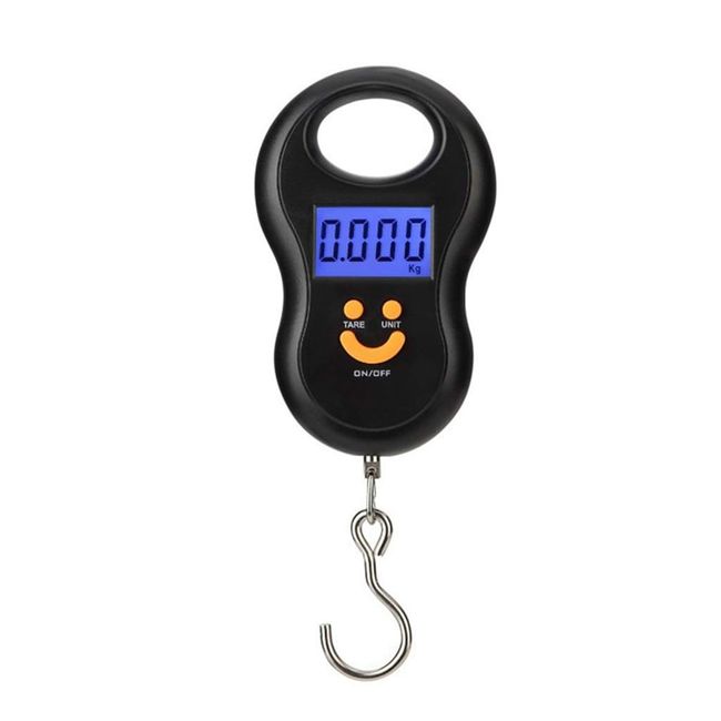 New 25Kg x 5g Digital Hanging Scale Mini Electronic Luggage Hook