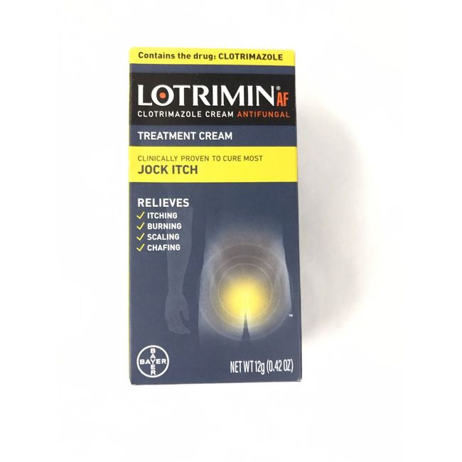 Lotrimin AF Jock Itch Antifungal Cream - 0.42 oz(Exp 2024/11)