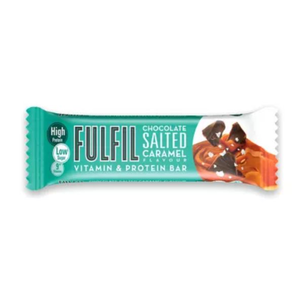 Fulfil vitamin and protein bar salted caramel 55g