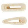 GOODY RESIN HINGE CLIP 2CT CREAM