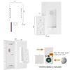 Smart Wireless Dimmer  Switch and Receiver Kit, NO Wiring, Work with Alexa Only