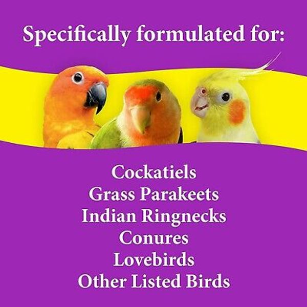 (2 pack) 3-D Pet Products Premium Cockatiel Bird Food Seeds,4.5 lb.