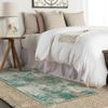 Modern Abstract 2x6 Runner Rug with Rubber Backing Non-Slip and Washable