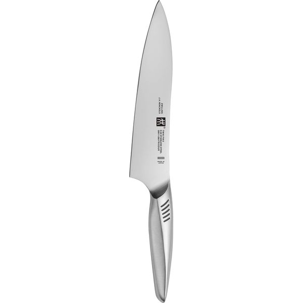 Zwilling 30911-201 Twin Fin 2 Chef’s Knife, 7.9 in (200 mm), Made in Japan, All Stainless Steel, Dishwasher Safe, Made in Seki City, Gifu Prefecture