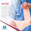Dynarex Unna Boot Bandage, Individually Packaged, Provides Customized Compression as Treatment for Leg Ulcers with Calamine, Soft Cast, White, 4” x 10 yds, 1 Case of 12 Unna Boot Bandages