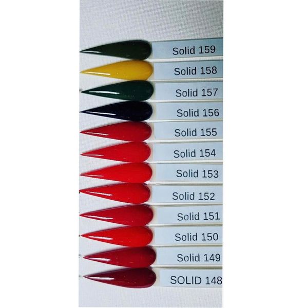 Chisel Nail Art 2 in 1 Acrylic & Dipping Powder 2 Oz - Solid 154