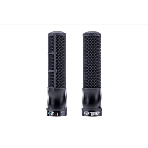 DMR Deathgrip 2 Flangeless Handlebar Grips (Black, Thin)