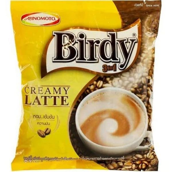 Birdy 3in1 Creamy Latte Instant Coffee 27 Sachets