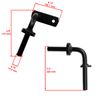 Caltric 1727872ASM Spindle Arm for Craftsman Murray Simplicity Snapper - RH
