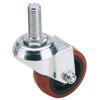 Draper 65515 75 mm-Diameter Polyurethane Castor Bolt Fixing,Blue