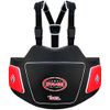 Farabi Body Shield Belly Protector Guard Belly Ribb Protection Training Pad (Red)