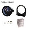 2" Universal Fuel Level Gauge E-1/2-F Pointer 52mm Fuel Tank Meter LED 12V