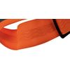 TECHALOGIC Reflective Head/Helmet strap compatible with GoPro Cameras (Orange Reflective)