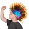 Adults' Spiky Mike Multicoloured Punk Wig